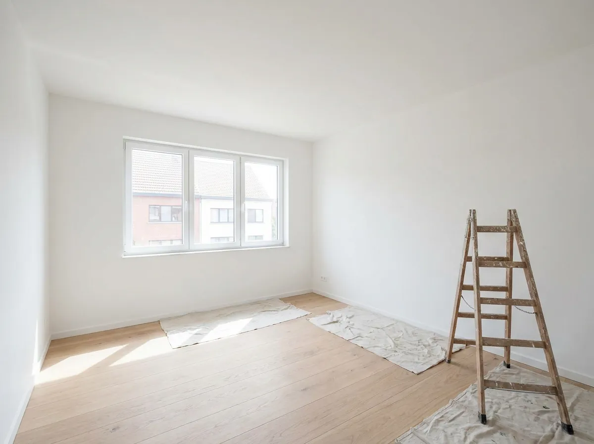 Afgewerkt stucwerk